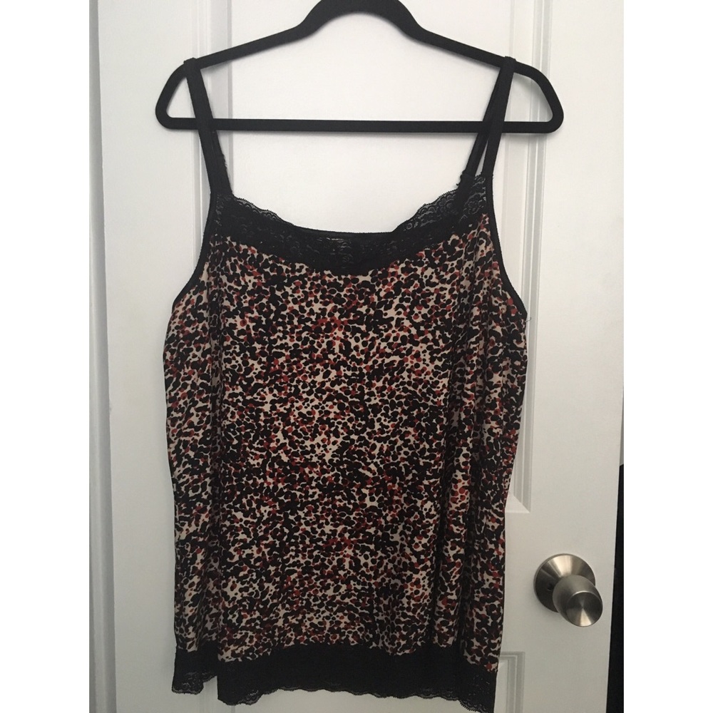 Avenue Lace Trim Cami - Size 18/20